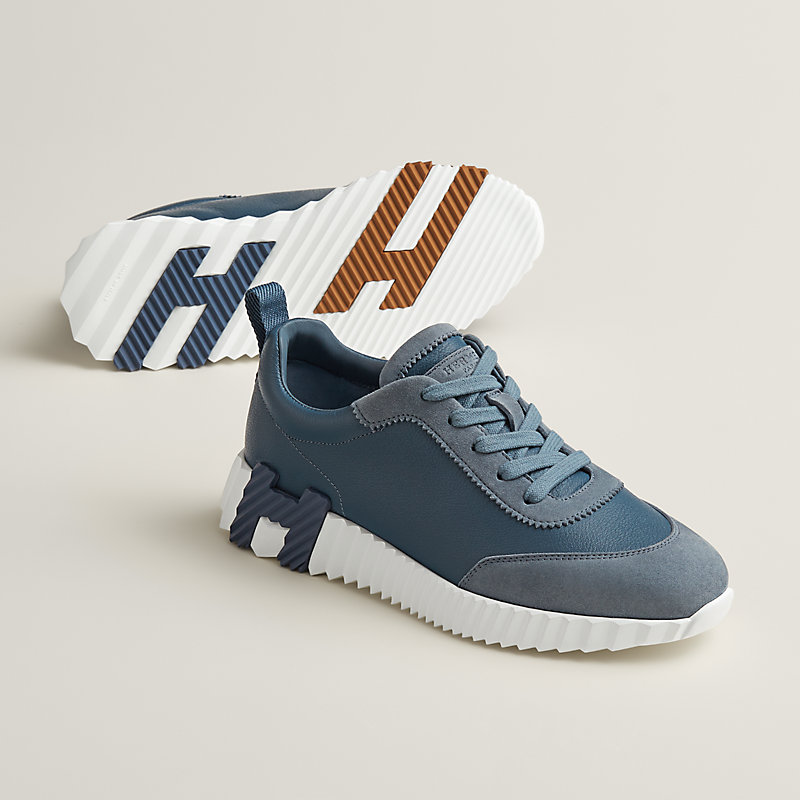 Bouncing sneaker - Blue | Hermès Mainland China